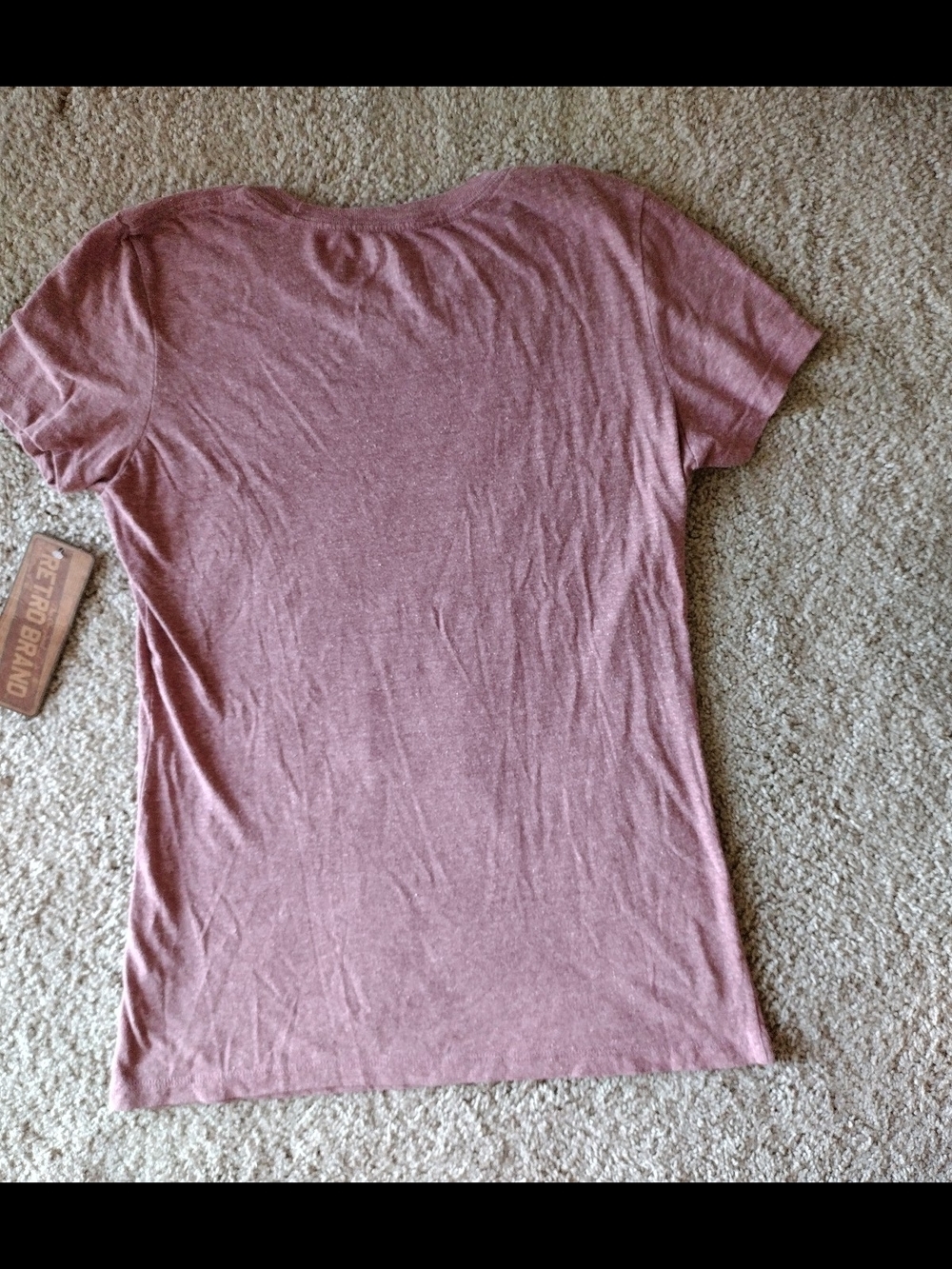 Women's WSU Women's Maroon 'Go Cougs' Mascot T-Shirt Size L - Picture 4 of 14
